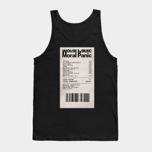 Moral Panic Receipt #2 Tank Top